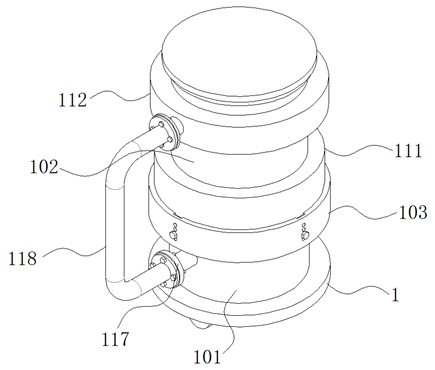 一种便于拆装的可用于不同形态物质存储的低温容器